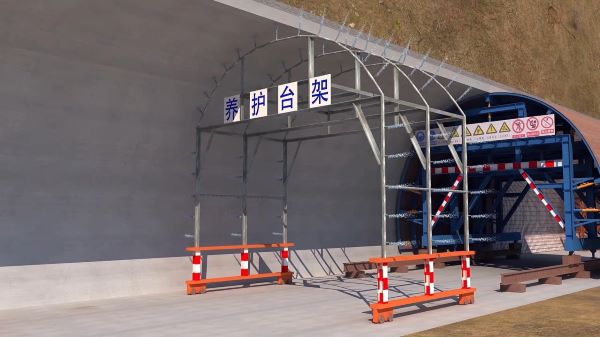 通辽隧道施工动画制作公司 - 隧道施工工艺和施工方法 - 隧道施工汇报动画视频 - bim 工程施工动画
